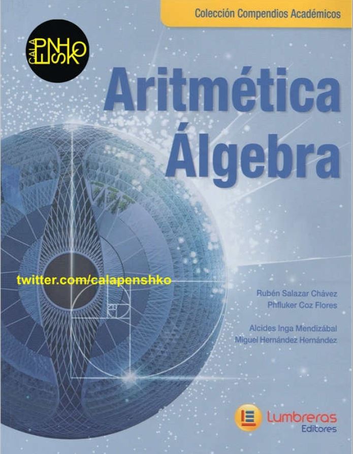 ARITMETICA ALGEBRA - LUMBRERAS